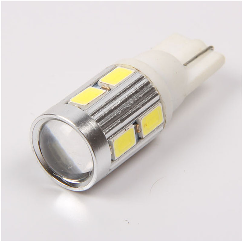 super jasny samochód led light t10 klin w5w 168 194 5630 10smd